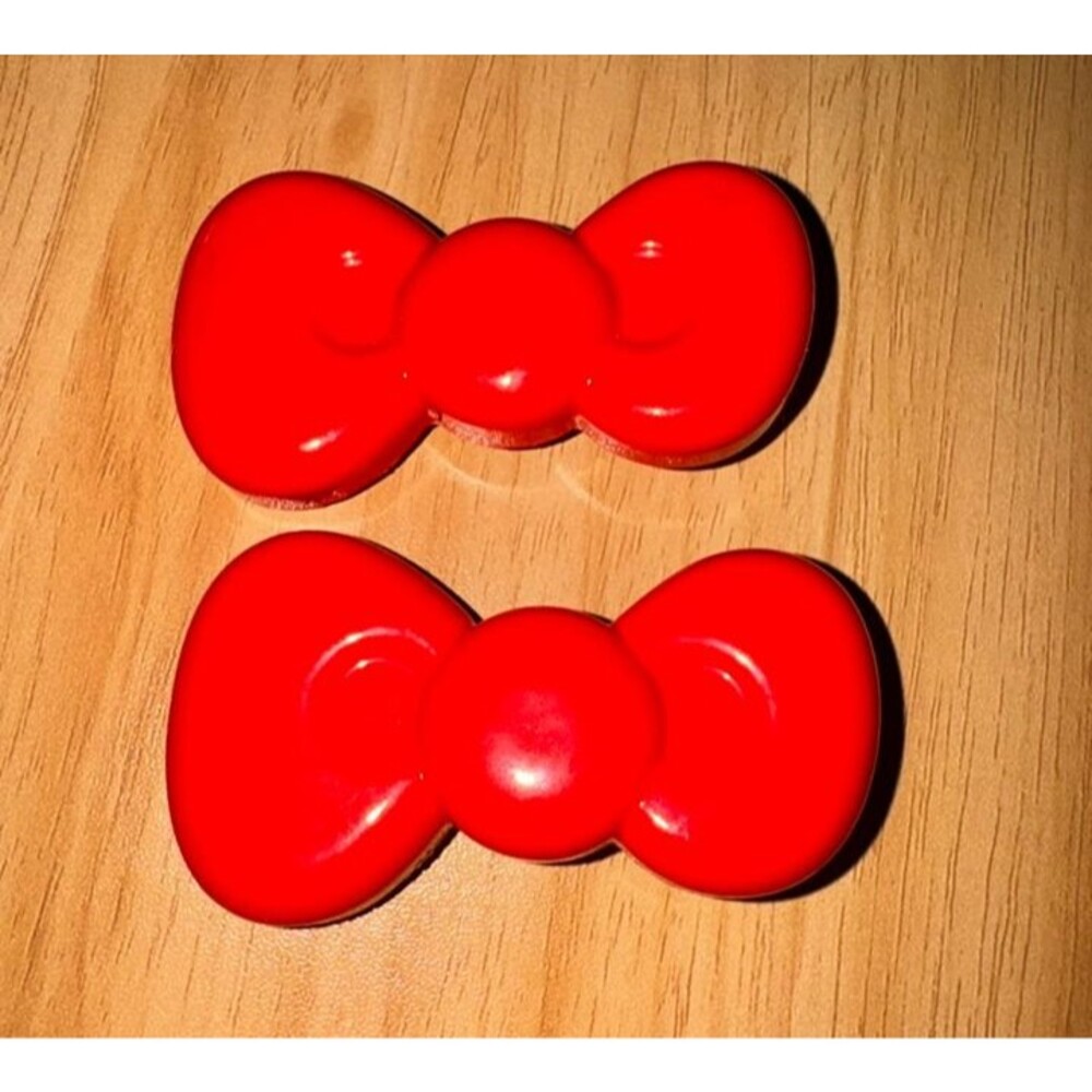 Hello Kitty croc red large bow charms jibbitz